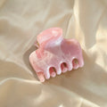 MINI ACETATE CLIP IN BLUSH